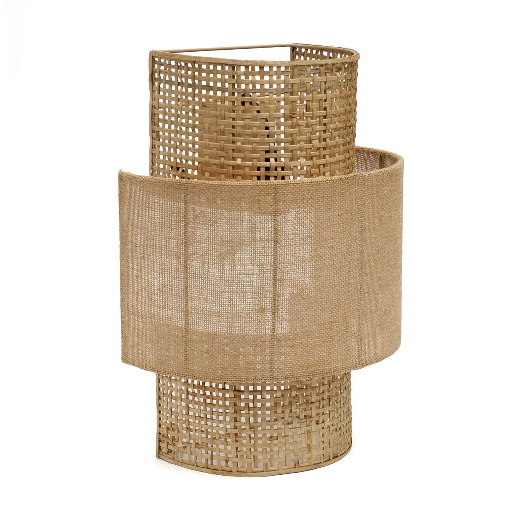 The Bolly Jute Wall Lamp - Natural - M