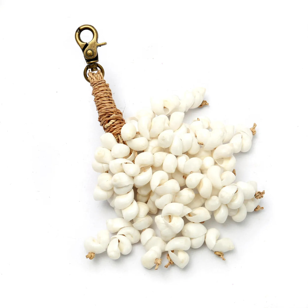 The Kai Shell Keychain - White